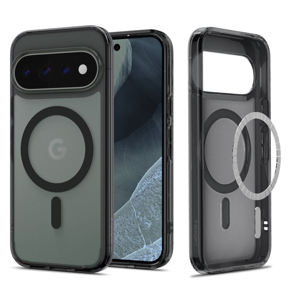 Spigen Ultra Hybrid Mag MagSafe dėklas Google Pixel 11 Pro – juodas ir pilkas