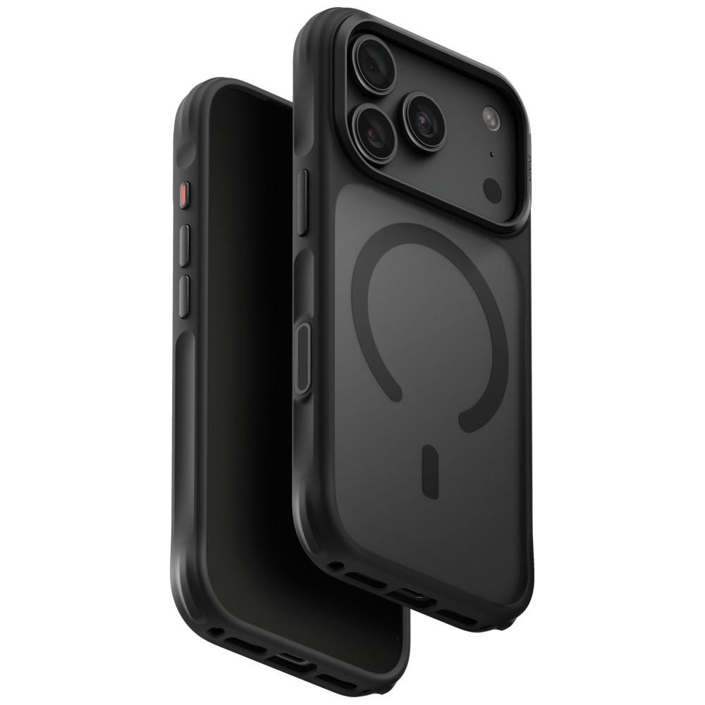 Uniq Veren Magclick Charging dėklas iPhone 18 Pro Max / 17 Pro Max – baltas