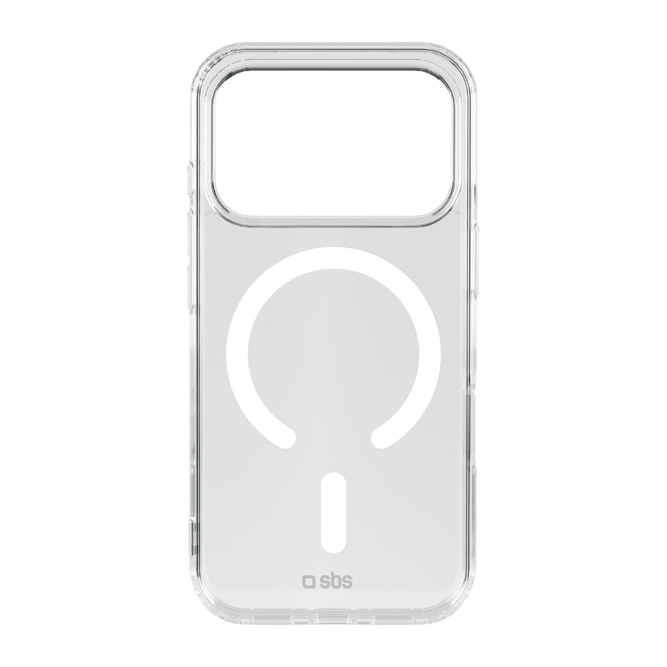 SBS D3O Active dėklas, skirtas iPhone 18 Pro / 17 Pro, suderinamas su MagSafe – skaidrus