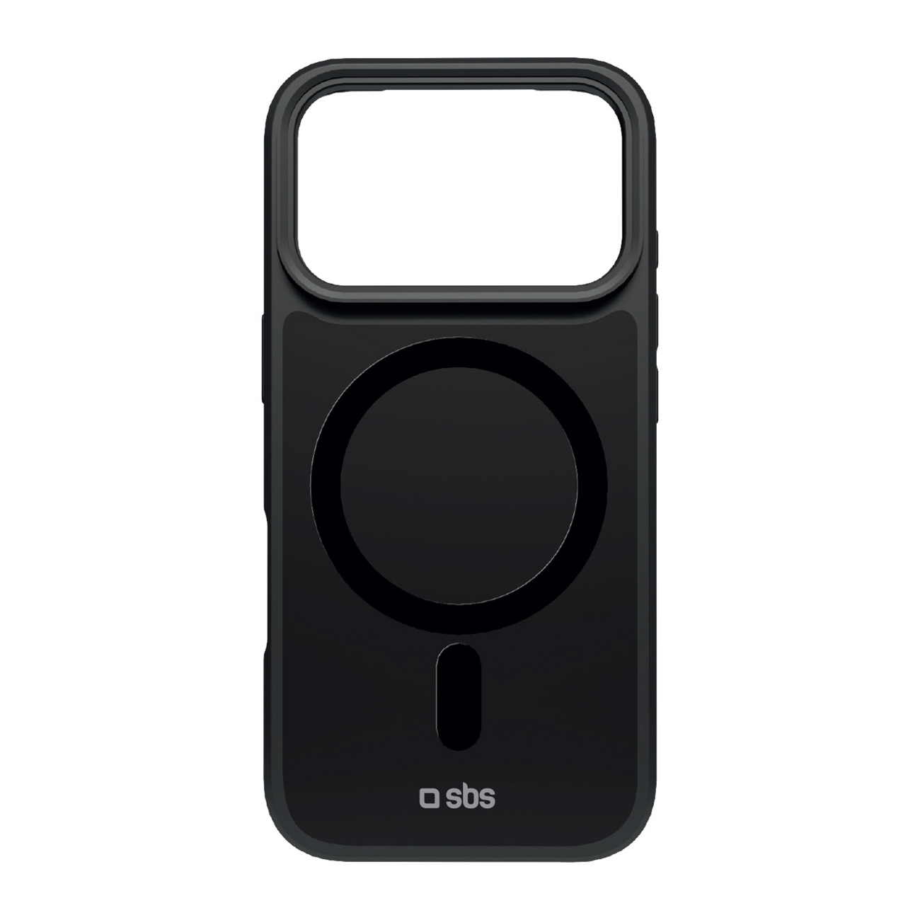 SBS D3O Force dėklas, skirtas iPhone 18 Pro Max, suderinamas su MagSafe – juodas