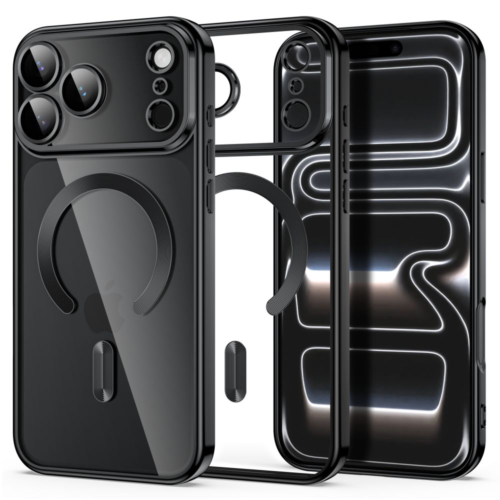 Tech-Protect MagFlex dėklas, skirtas iPhone 18 Pro Max / 17 Pro Max, juodas