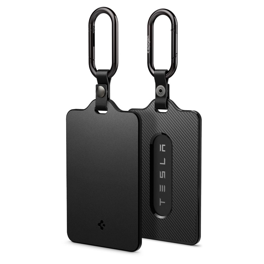Spigen TO243 Tesla automobilio rakto kortelės laikiklis, juodas