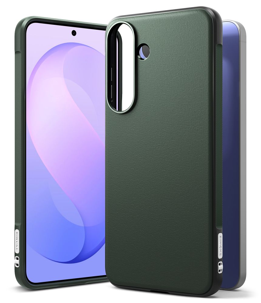 Ringke Onyx dėklas, skirtas Samsung Galaxy S26 FE, tamsiai žalias