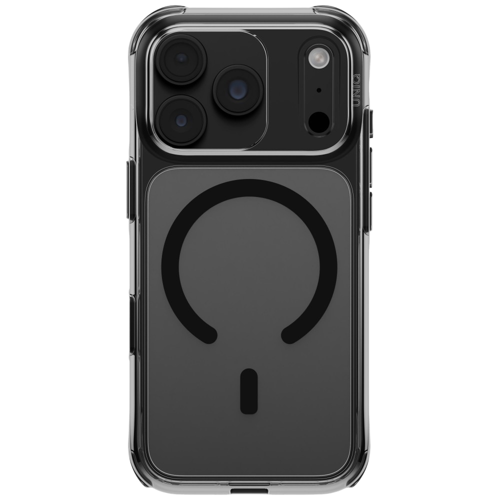Uniq Lifepro Xtreme dėklas iPhone 18 Pro / 17 Pro – juodas