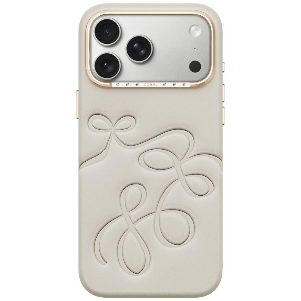Uniq Coehl Cloude Magnetic Charging dėklas iPhone 18 Pro Max / 17 Pro Max – smėlinis