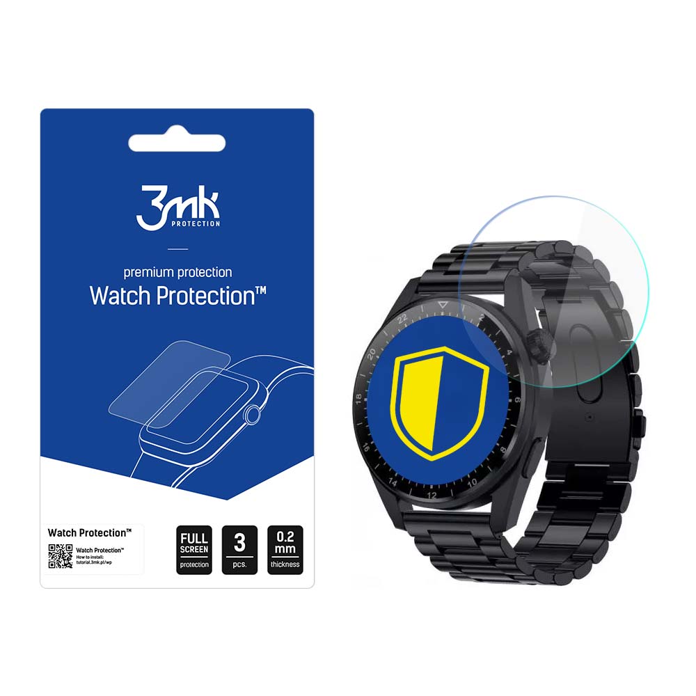 3mk laikrodžio apsauga™ v. FlexibleGlass hibridinis stiklas Rubicon RNCE78
