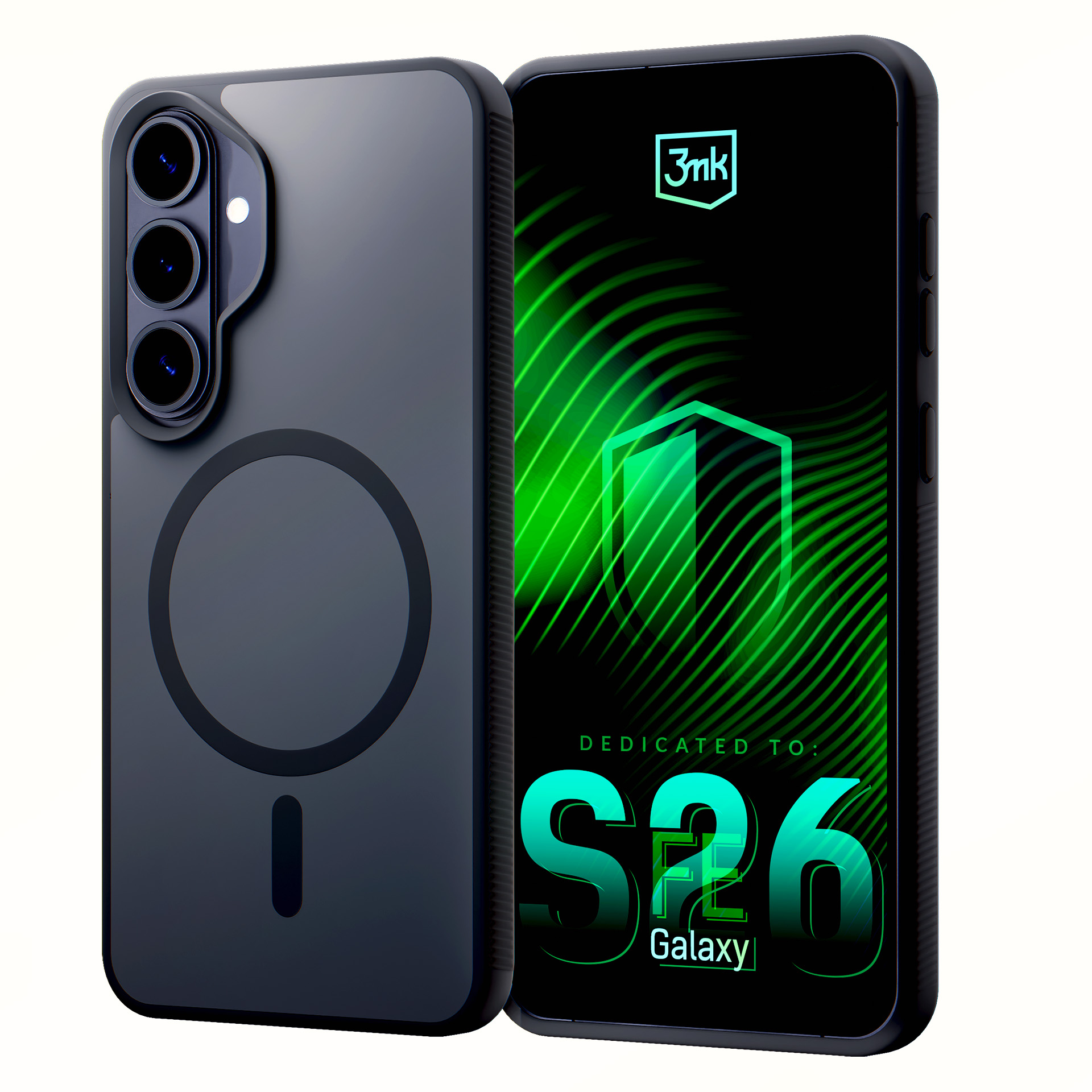 Samsung Galaxy S26 FE – 3mk Smoke MagCase