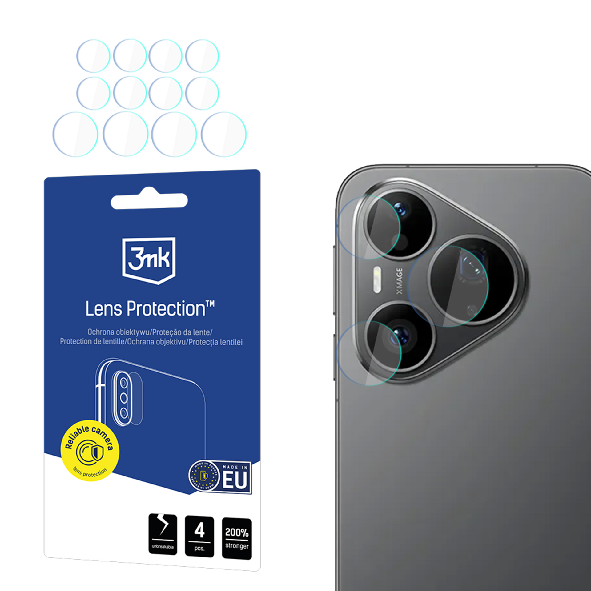 Huawei Pura 90s Pro – 3mk Lens Protection
