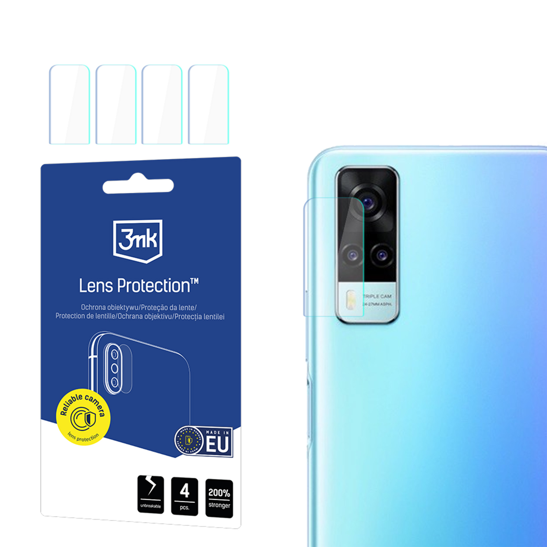 Vivo Y31 2021 - 3mk Lens Protection