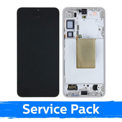 Ekranas skirtas Samsung S926 S24 Plus su rėmeliu / Cobalt Violet / (Service Pack) +INCLUDING BATTERY