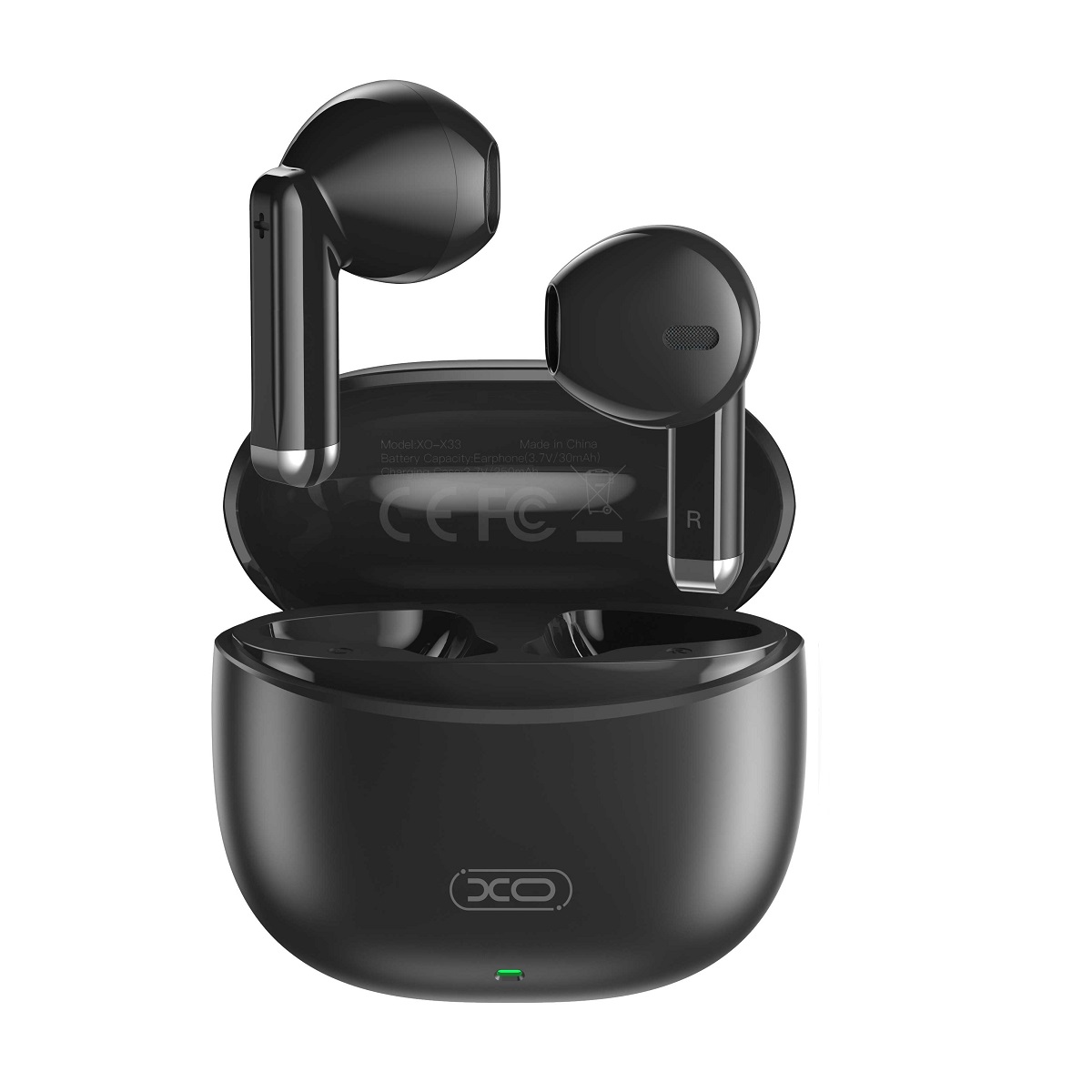 XO Bluetooth TWS ausinės X33, juodos