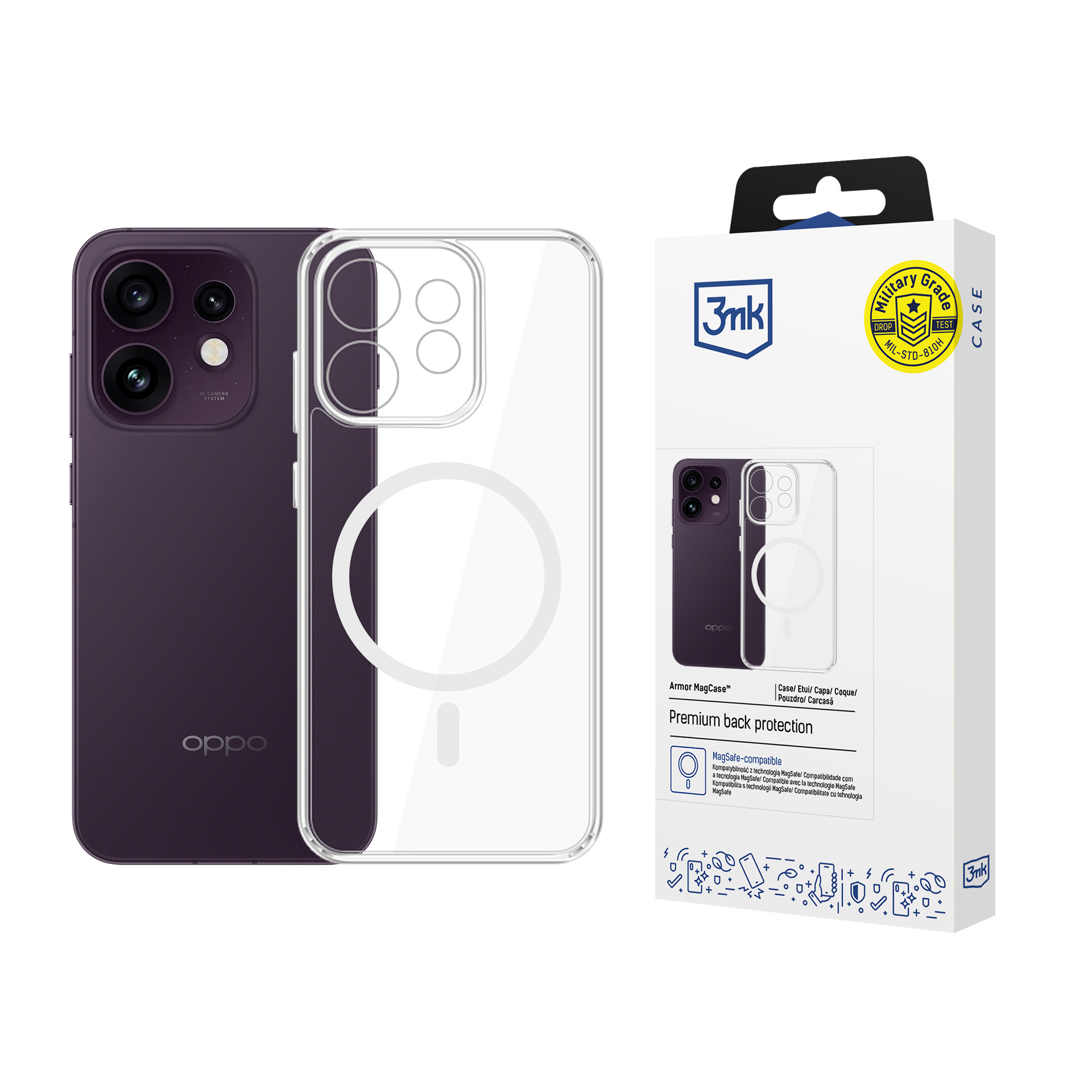 Oppo Reno 16 F / Reno 16 FS (CPH2859) - 3mk Armor Magcase