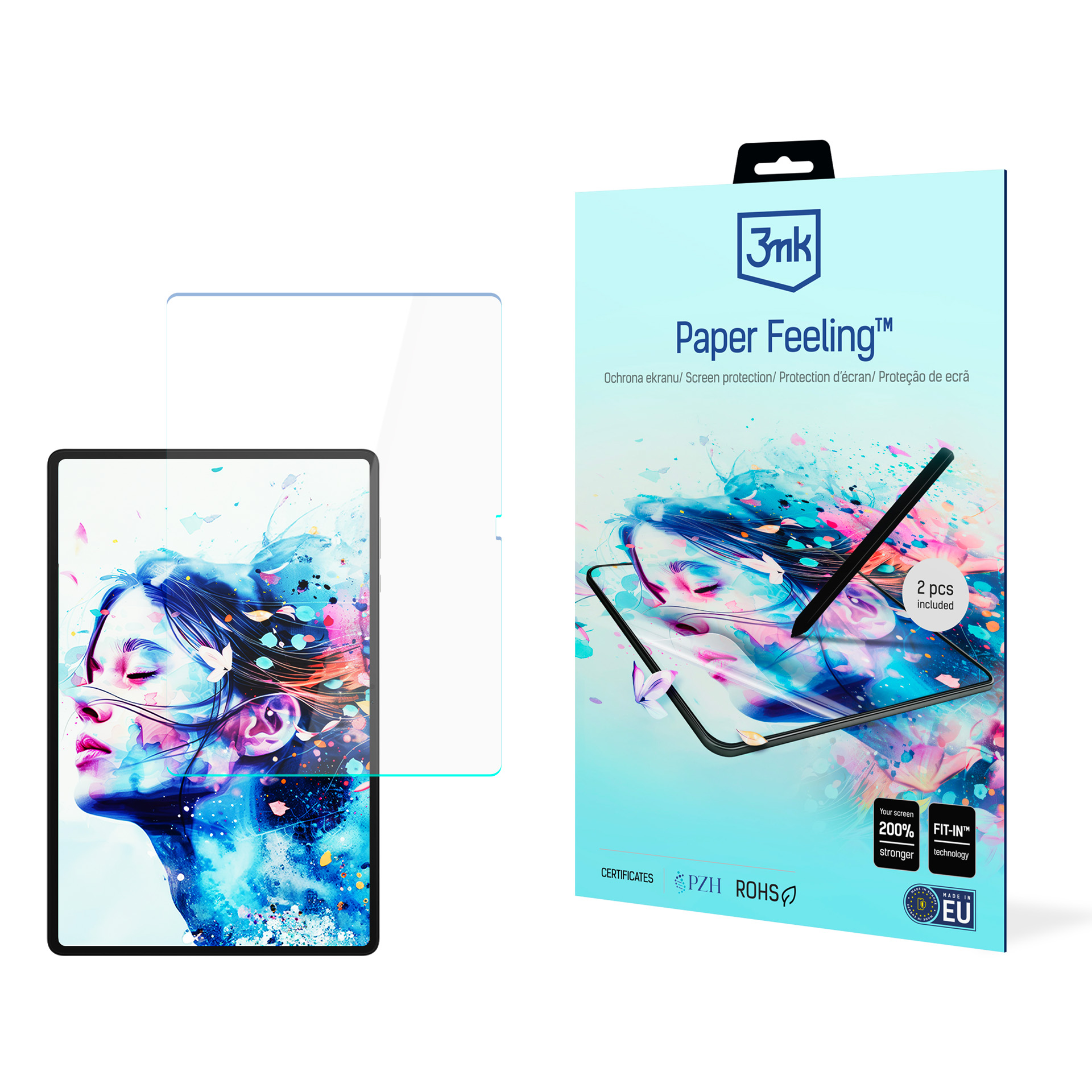 Honor Pad X8b 11" – iki 13" 3mk Paper Feeling