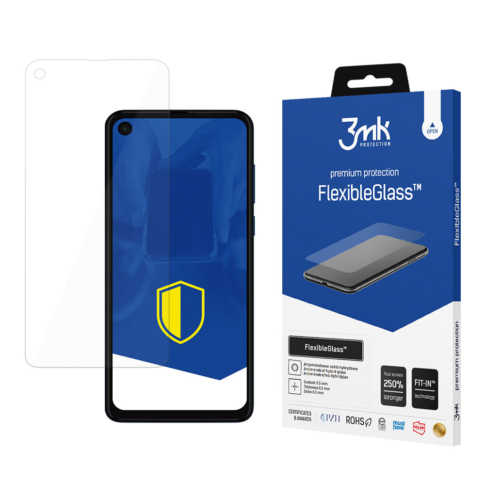 Hibridinis stiklas 3mk FlexibleGlass™ Motorola One Vision