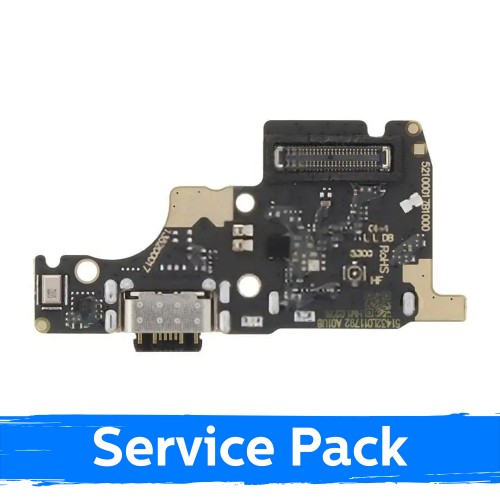 Krovimo lizdas skirtas Xiaomi Poco M7 Pro 5G su lanksčiąja jungtimi / plata (Service Pack)