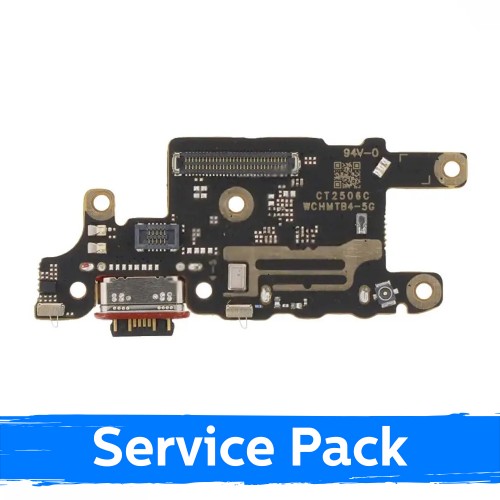 Krovimo lizdas skirtas Xiaomi Poco X7 Pro 5G (+SIM reader) su lanksčiąja jungtimi / plata (Service Pack)