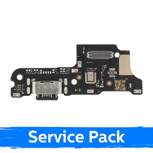 Krovimo lizdas skirtas Xiaomi Redmi 14C su lanksčiąja jungtimi / plata (Service Pack)