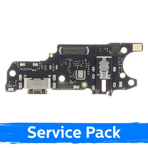 Krovimo lizdas skirtas Xiaomi Redmi 15C 4G / Redmi 15C 5G (+SIM reader) su lanksčiąja jungtimi / plata (Service Pack)
