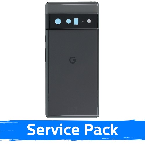 Galinis dangtelis skirtas Google Pixel 6 Pro / Stormy Black / (Service Pack)