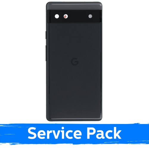 Galinis dangtelis skirtas Google Pixel 6A / Charcoal / (Service Pack)