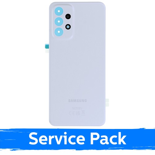Galinis dangtelis skirtas Samsung A236 A23 5G / Awesome White / (Service Pack)