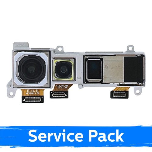 Kamera skirta Google Pixel 7 Pro galinė / 50M + 48M + 12M / (Service Pack)