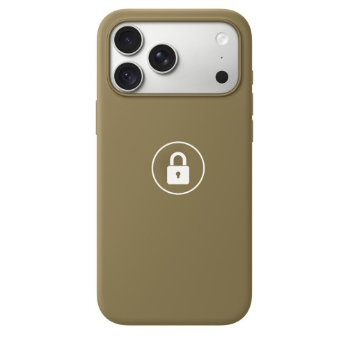 "Silicone Case v2" skirtas iPhone 18 Pro / Military Green / su įpakavimu