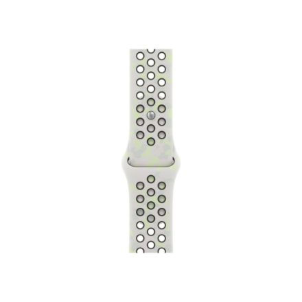 Apple (APPLE 46mm Esminė balta Nike sportinis dirželis - S/M)
