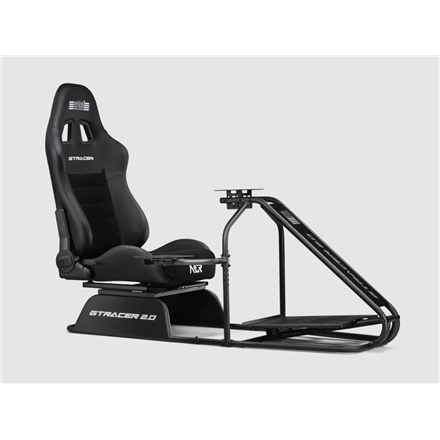 Next Level Racing GTRacer 2.0 lenktynių simuliatoriaus kabina, juoda