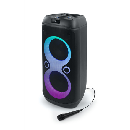 Muse Party Box garsiakalbis M-1937 DJ, 600 W, Bluetooth, belaidis ryšys, nešiojamas, juodas