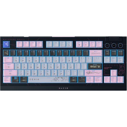 Razer BlackWidow V4 Tenkeyless HyperSpeed Gaming Keyboard Wireless US Orange Switch Wuthering Waves Edition