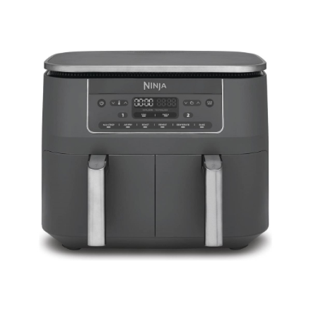 NINJA Double hot air fryer DZ300EU Power 2400 W Capacity 7.6 L Grey