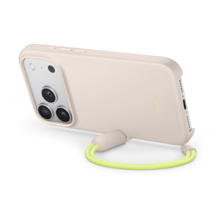 Apple (Apple iPhone 17 Pro dėklas su atrama, MagSafe ir Camera Control - Kalkakmenio)