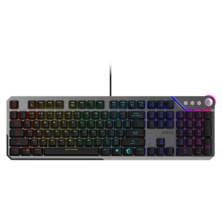 MSI STRIKE 600 V2 SILENT Gaming keyboard Wired US Mechanical - Silent