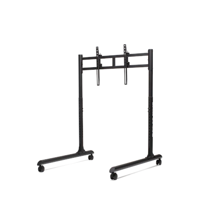 Next Level Racing Grindinis stovas Apvalus vamzdis Laisvai statomas vieno monitoriaus stovas Iki 65 " Aukščio reguliavimas, pasvirimas Maksimali apkrova (talpa) 50 kg Juodas
