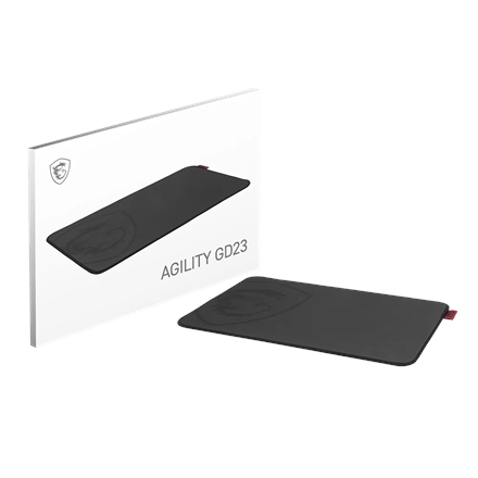 MSI Agility GD23 Pelės kilimėlis 220 x 320 x 3 mm Juodas