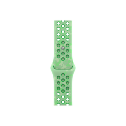 Apple (APPLE 46mm Žalia kibirkštis Nike sportinis dirželis - S/M)