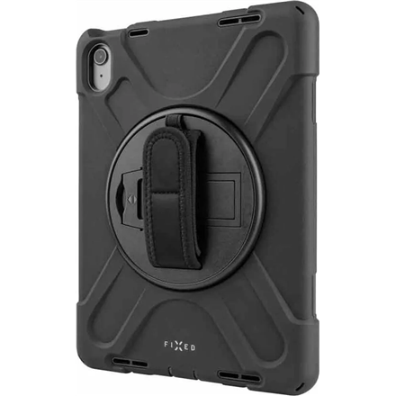 Fixed atsparus dėklas, skirtas Apple iPad 10,9"/11", silikonas/polikarbonatas, juodas