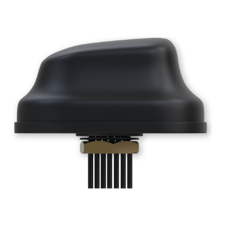 Teltonika 5G COMBO MIMO mobilioji/GNSS/WiFi stogo SMA antena PR1KC640, tvirtinama varžtais, stiprinimas 4 dB, 0,617-0,960 / 1,710-2,690 / 2,900-4,200, 1,164-1,300 / 1,559-1,610, 2,400-2,4835 / 4,900-5,925 GHz, antenos jungties tipas: SMA (kištukas)