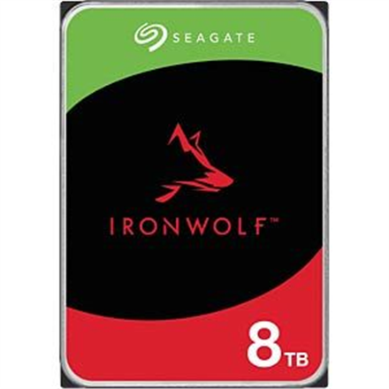 QNAP standusis diskas IronWolf ST8000VN004, 7200 RPM, 8000 GB