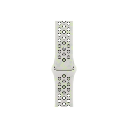 Apple (APPLE 46mm Esminė balta Nike sportinis dirželis - M/L)