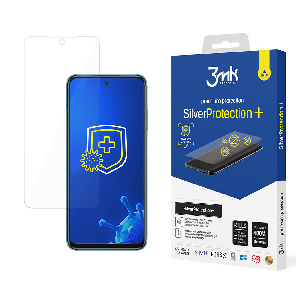3mk SilverProtection+ — защита экрана телефона для Xiaomi Redmi 10 2022