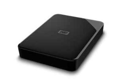 WESTERN DIGITAL Elements Portable SE WDBEPK0020BBK-WESN 2000 GB išorinis HDD, juodas