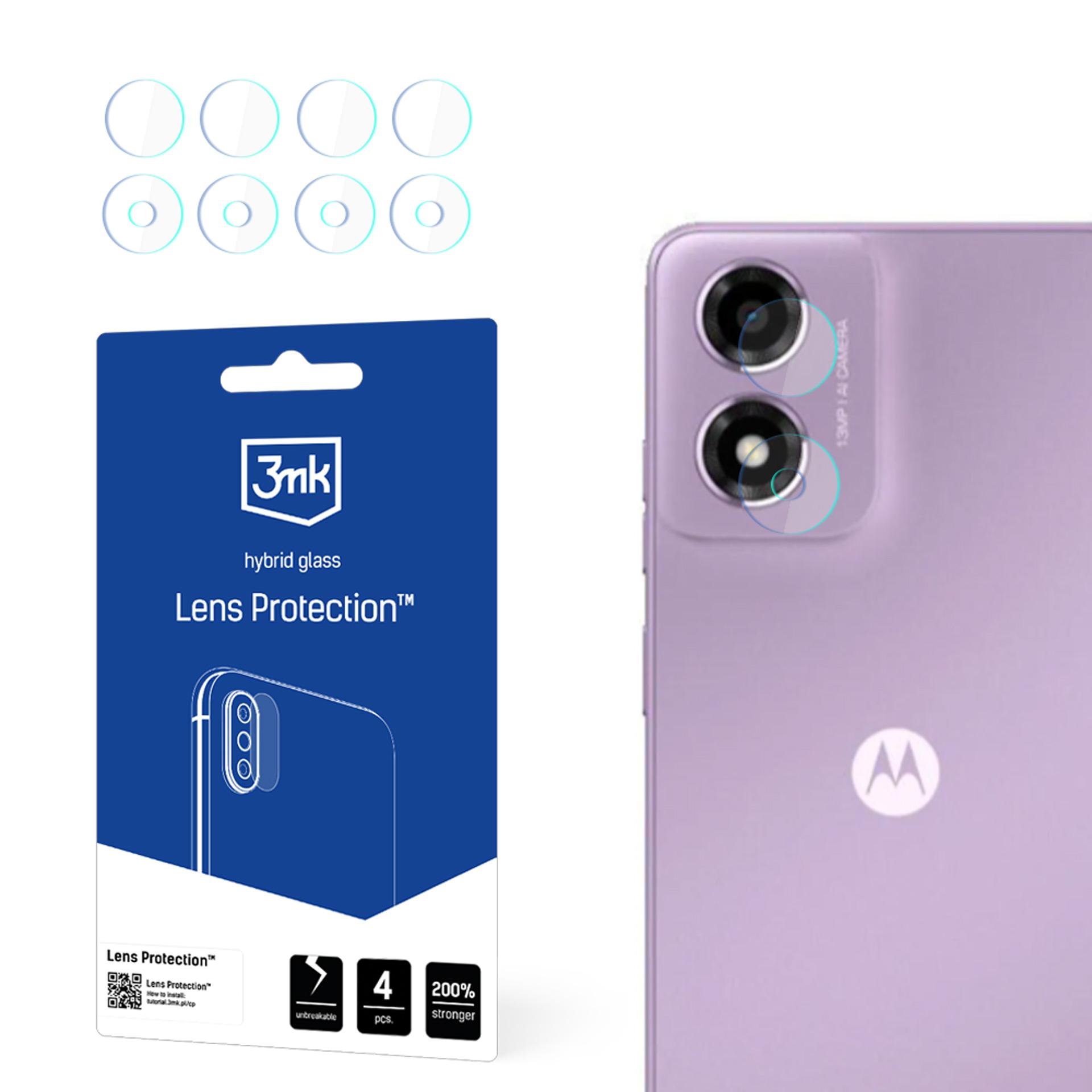 Kameros dangtelis (m) 3mk objektyvo apsauga Motorola Moto E14