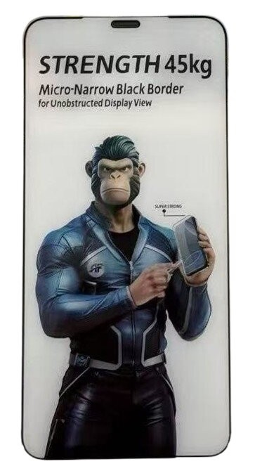 LCD apsauginis stikliukas "Strength Gorilla Micro-border" Samsung S928 S24 Ultra be įpakavimo