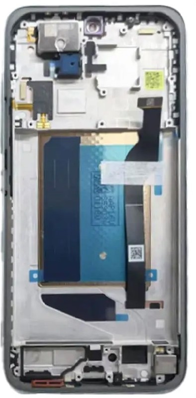 Оригинальный дисплейный модуль Xiaomi Poco M8 Pro 5G с сенсорной панелью и рамкой, зелёный (сервисная упаковка)
