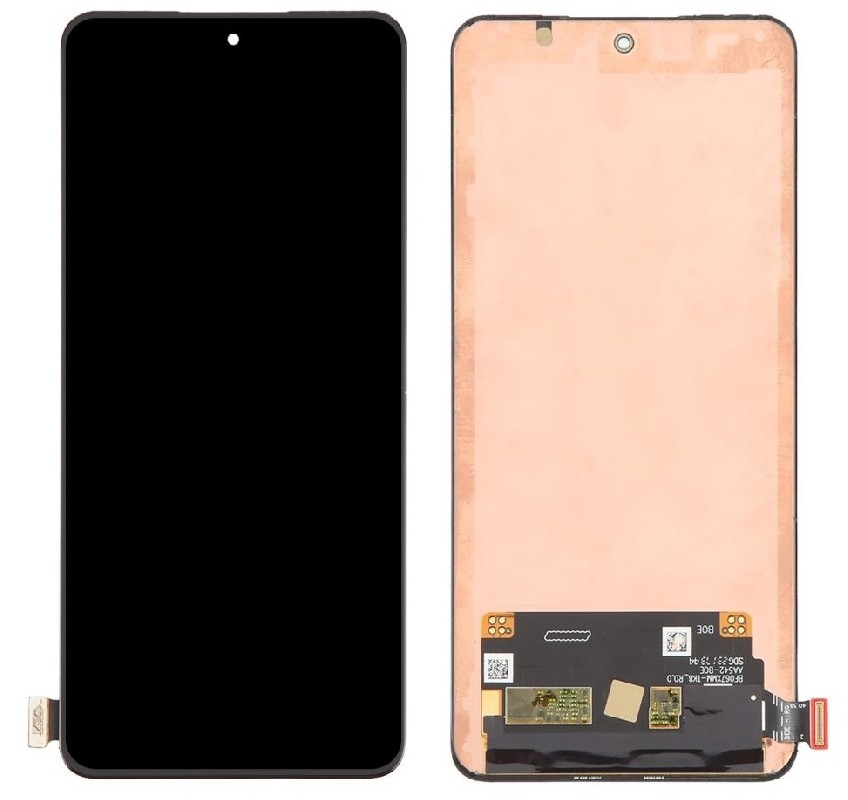 Ekranas Oppo Reno 11F 5G su lietimui jautriu stikliuku Black ORG
