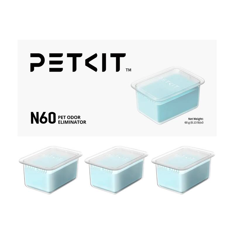 PETKIT N60 kvapų neutralizatorius PUROBOT ULTRA kraiko dėžei, 3 vnt.