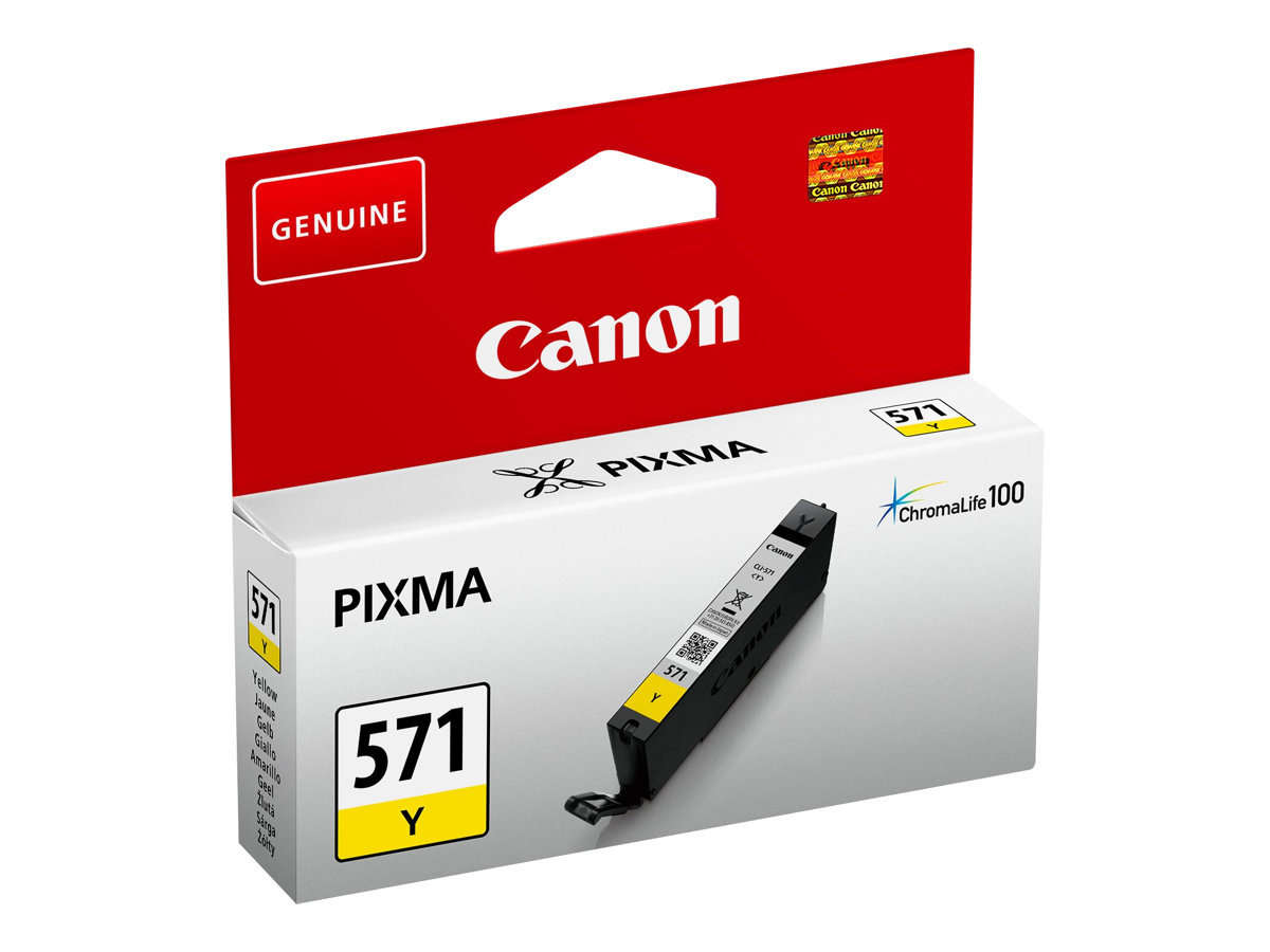 Canon CLI-571 Y rašalo kasetė, geltona