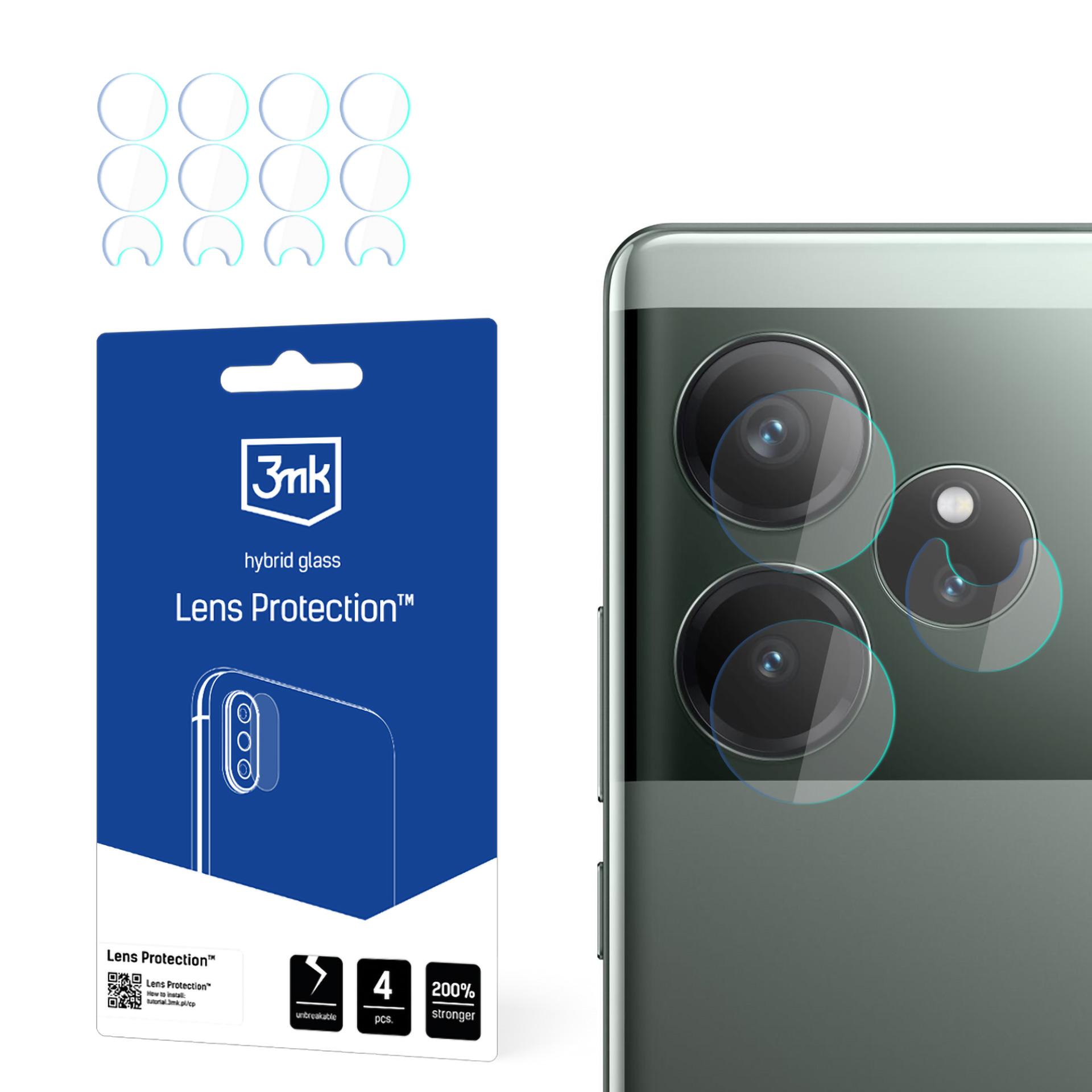 Hibridinis stiklas 3mk objektyvo apsauga Realme GT 6T